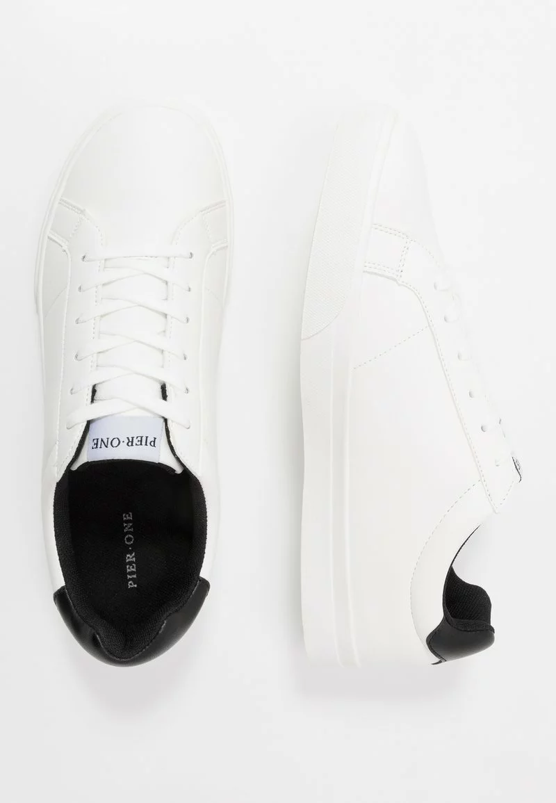 Pier One Uomo UNISEX - Sneakers Basse - White 4 Pier One Uomo UNISEX - Sneakers Basse - White - immagine 2